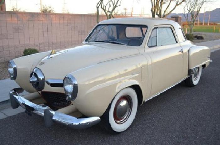 1950 studebaker champion 2 dr starlight coupe model 9g c3 rare old resto classic in miami beach, fl
