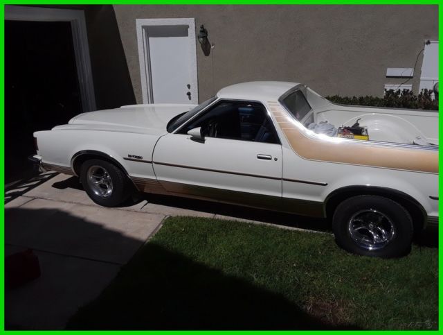 1979 ford ranchero pickup truck,all original,leather seats,a/c,recently tuned up