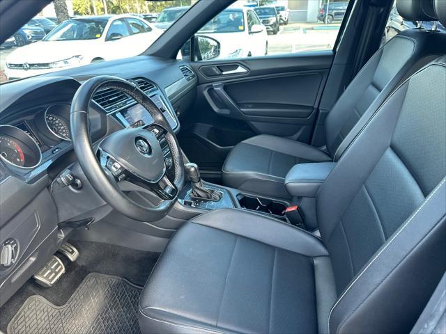 2021 volkswagen tiguan 2.0t se r-line black