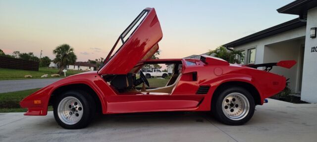 lamborghini countach kitcar replica pontiac fiero chassis v6 manual