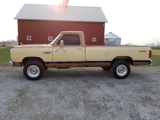 1985 dodge w350 4x4 prospector