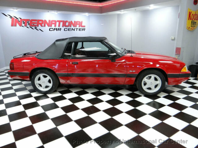 1991 ford mustang lx 5.0 convertible only 70k miles just serviced 100% stock!
