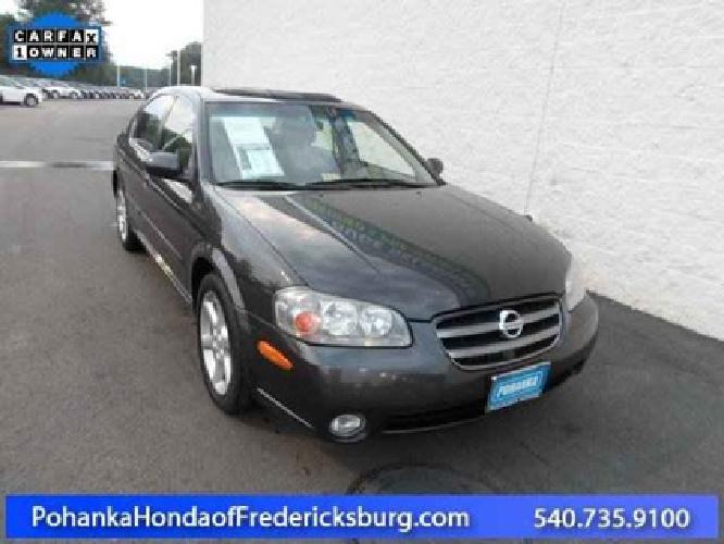 2002 nissan maxima se in fredericksburg, va