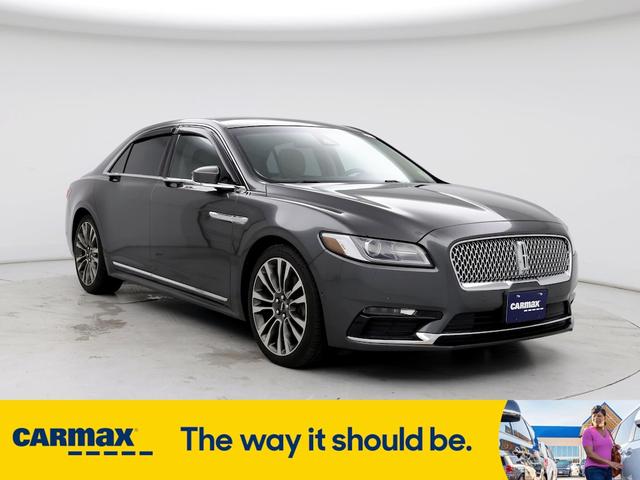2017 lincoln continental select