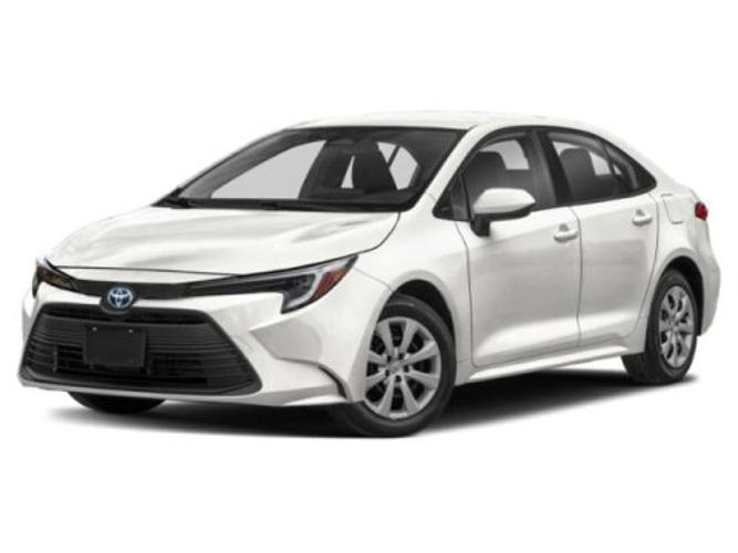 new 2025 toyota corolla hybrid le