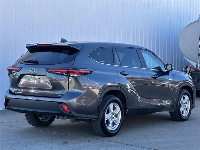 2024 toyota highlander le