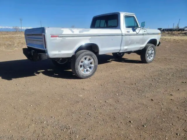 1979 ford f250 4x4 pickup grey 4wd manual ranger
