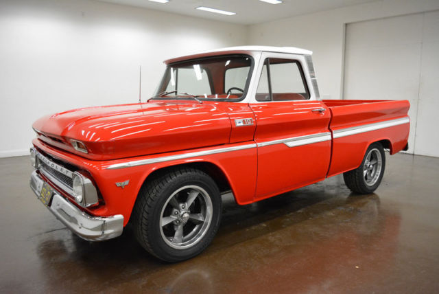 1965 chevrolet c-10 swb ls 15 miles red pickup truck 5.3 liter ls v8 4l60e autom