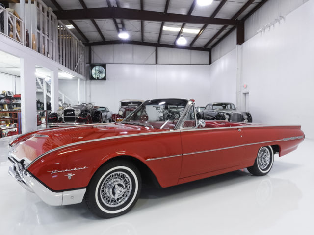 1962 ford thunderbird m-code sports roadster, only 120 built; 40 known to exist!