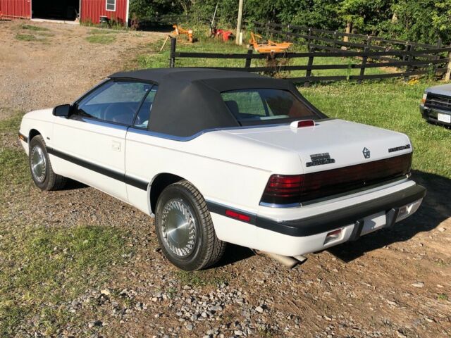 1991 chrysler lebaron lx convertible, low mileage