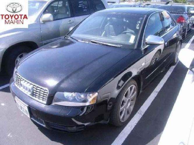 2005 audi s4 wow!! black beauty! in san rafael, ca