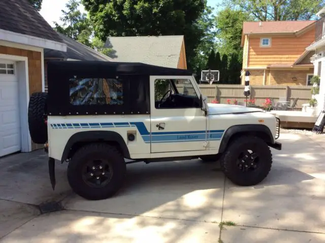 1986 land rover defender 90. rare lhd convertible. vg original condition solid