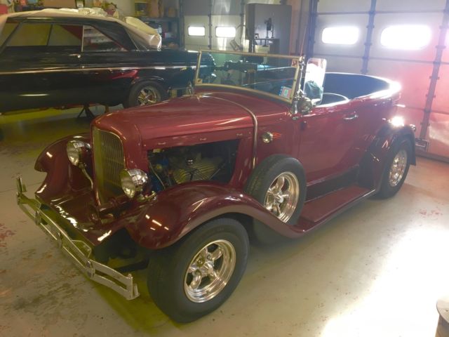 phaeton glassic replica street rod fresh turn key build 302 v8 auto convertible