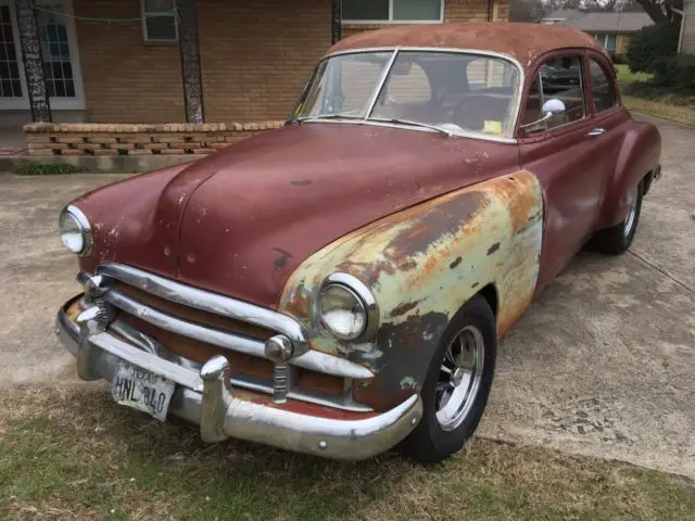 1950 chevy styleline 2 door street rod from the 70s