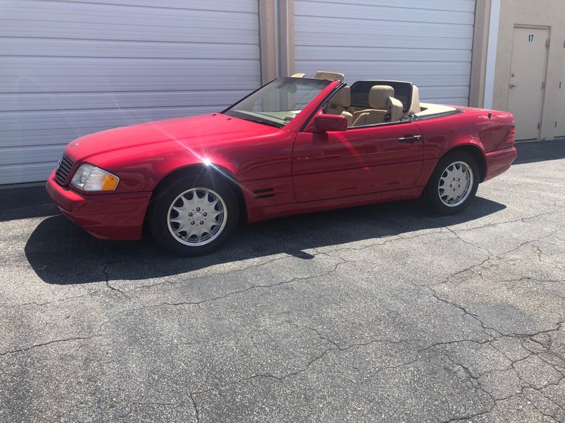 1998 mercedes-benz 500 sl convertible