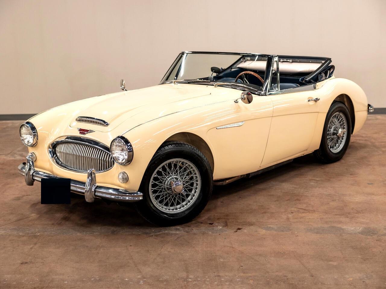 1965 austin-healey 3000 mark iii bj8 convertible 54550 miles