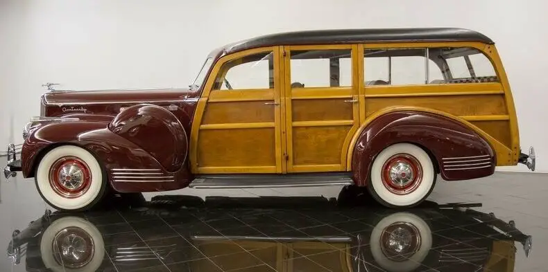 1941 packard one-twenty station wagon 3 speed manual 282ci l-head inline 8