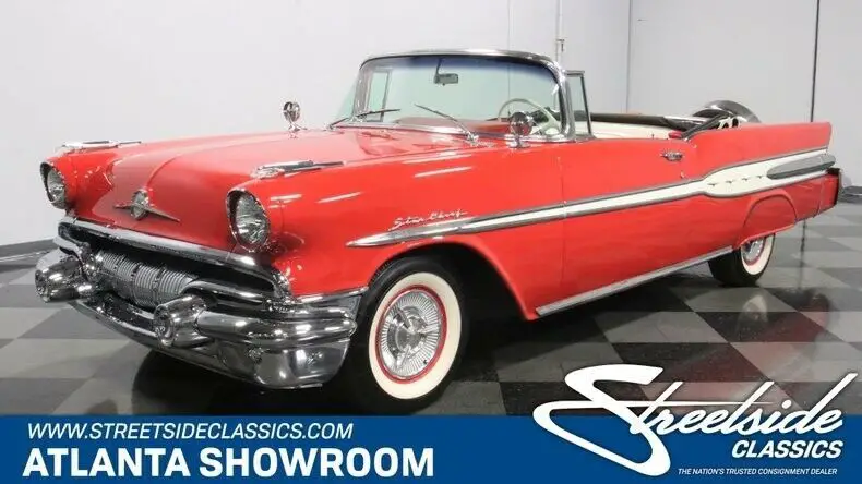 classic vintage chrome star chief convertible 347 v8 4-speed auto transmission r
