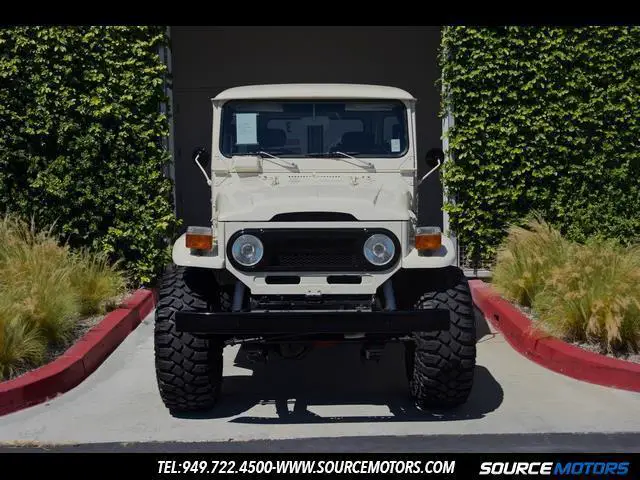 toyota fj40 land cruiser, 4x4, 4" lift original engine w/ matching numbers fj
