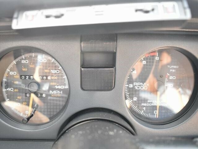 1989 pontiac firebird trans am gta 23890 miles white 6 automatic