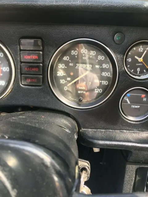 1979 mgb limited with 29,000 miles
