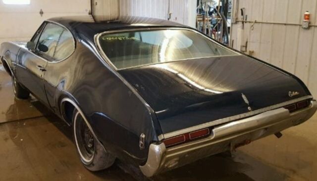 1968 oldsmobile cutless s, hard top coupe barn find v8