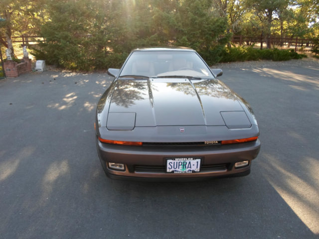 1986 1/2 toyota supra - 21,000 actual miles!