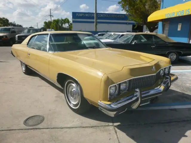1973' chevy caprice chevrolet impala 34,614 miles ice ac skirts clean title mint
