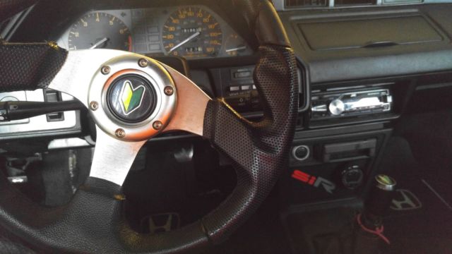honda crx with b16 swap