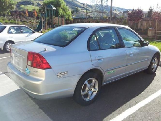 obo 2005 honda civic gx cng natural gas carpool access free hov clean title in fremont, ca