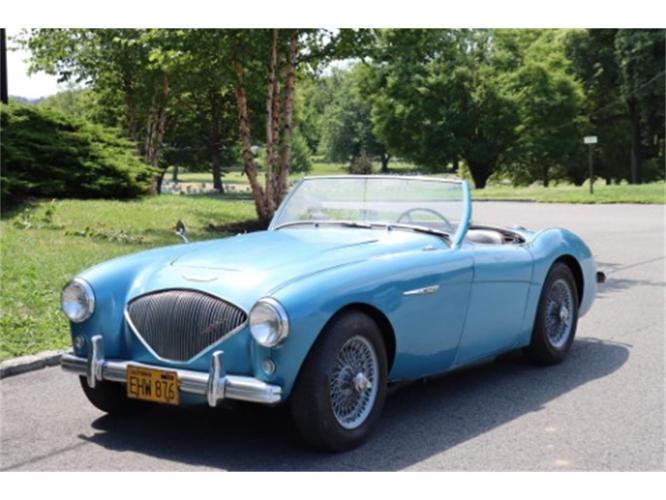 1956 austin-healey 100-4 in astoria, new york