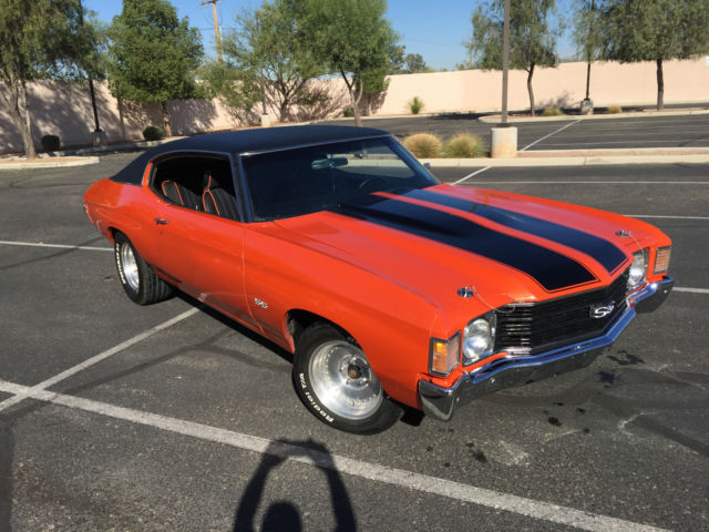 1972 chevrolet chevelle super sport ss 383 stroker motor, custom interior, auto