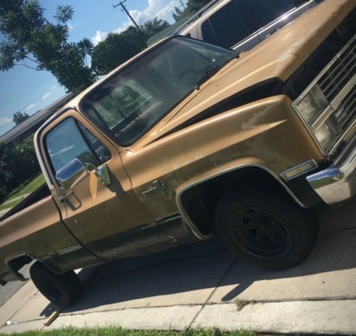 1984 chevrolet c-10 body dropped squarebody hot rat rod slammed air ride ls v8
