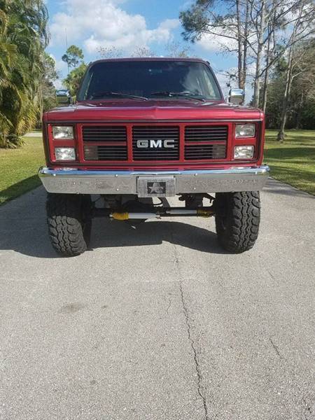 1988 lifted gmc suburban barn doors 8 inch lift 37 inch swampers see video