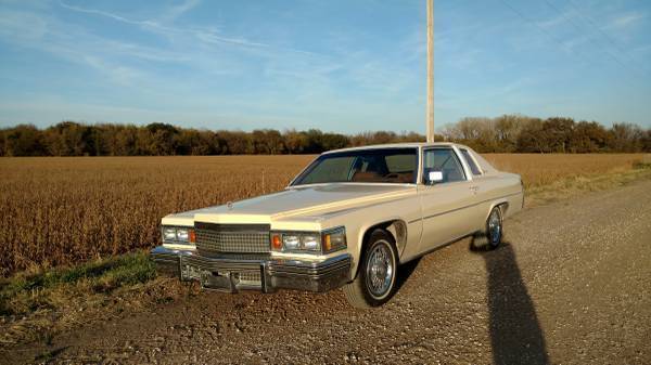 1979 cadillac deville base coupe 2-door 7.0l