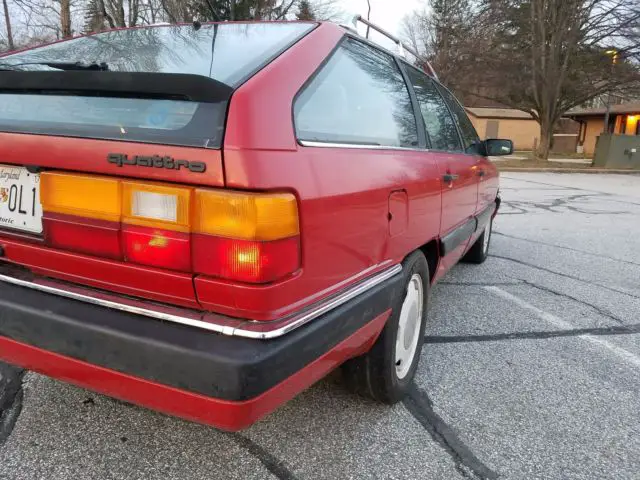 audi 5000 cs avant turbo quattro 5spd