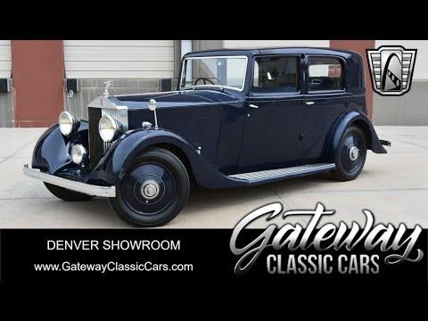 1936 rolls-royce 20/25 in o'fallon, illinois