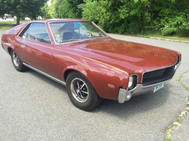 1968 1/2 amc amx muscle car 100% original t1 mint condition survivor low reserve