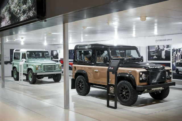 land rover defender 90 (auto biography) - vehicle in florida - titled/registered
