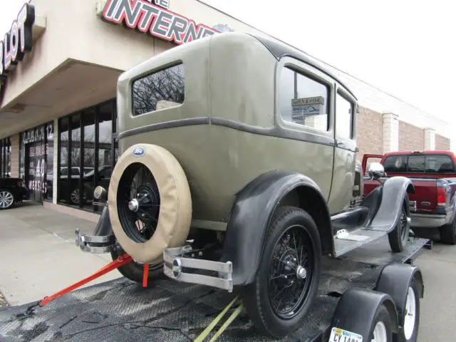 1928 model a tudor coupe flat head 4 cyl 3-speed transmission 2 dr unspecified g