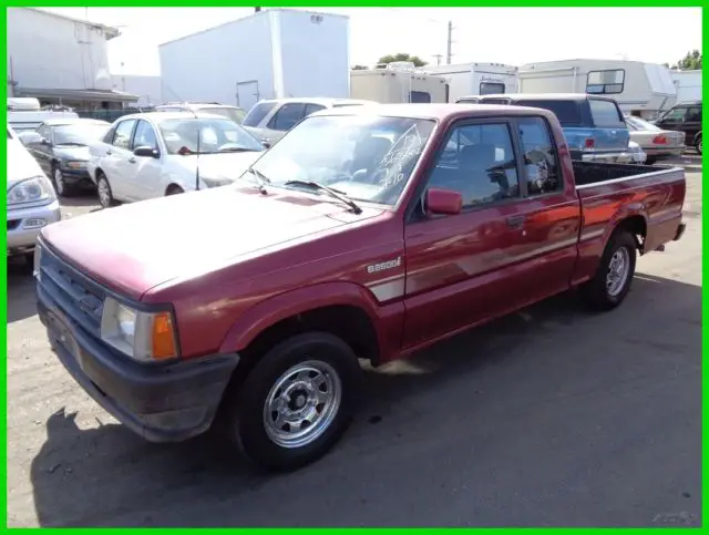 1993 mazda b2600 used 2.6l i4 8v automatic pickup truck no reserve