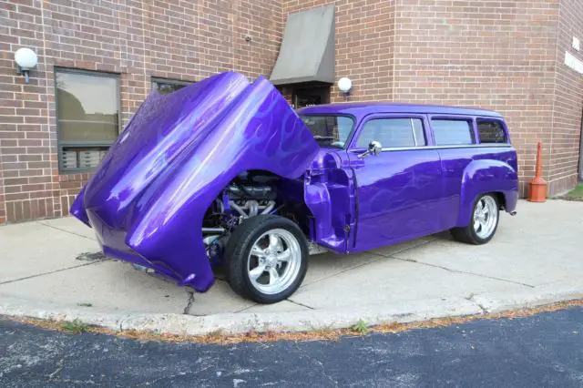 1951 plymouth custom suburban station wagon restored - mopar dodge chrysler
