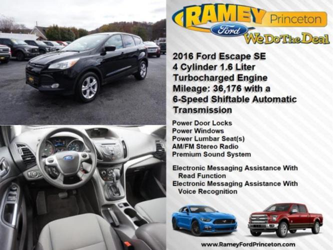 2016 ford escape se awd se 4dr suv for sale in elgood, west virginia