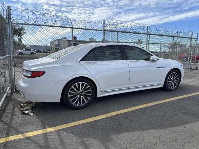 2019 lincoln continental select