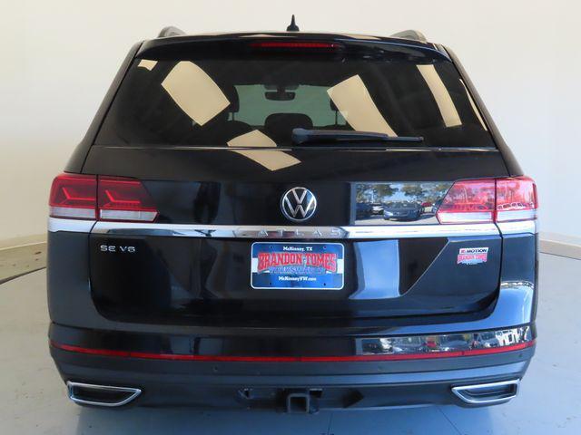 2021 volkswagen atlas 3.6l se w/technology