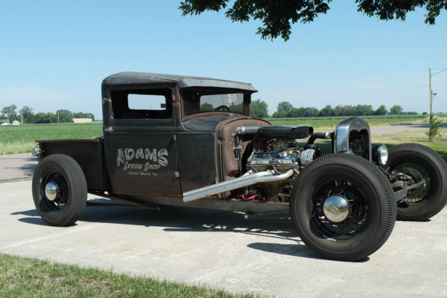 1929 model a pickup rat rod hot rod kustom jalopy