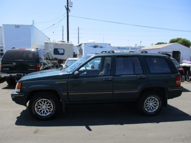 1993 jeep grand cherokee limited used 5.2l v8 16v automatic suv no reserve