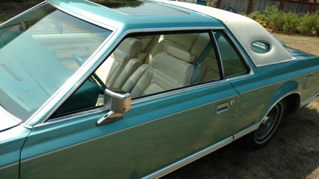 1979 lincoln continental mark v with sunroof