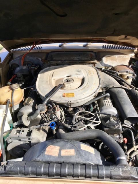 1980 mercedes benz 450sl - low miles
