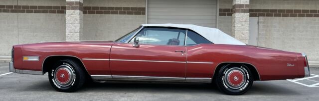 1976 cadillac el dorado convertible - one owner - low miles - garage kept